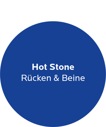 Bild von Hot Stone Rücken und Beine