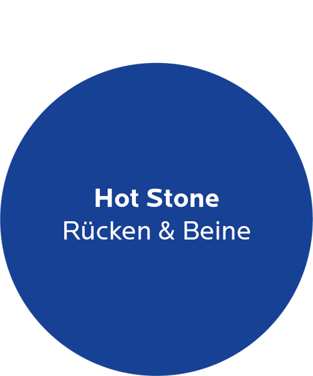 Bild von Hot Stone Rücken und Beine