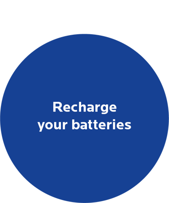 Bild von Recharge your batteries